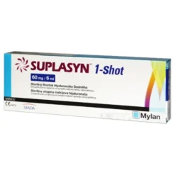 Suplasyn 1-Shot, 60 mg / 6 ml, iniekcje dostawowe, 1 ampułko-strzykawka