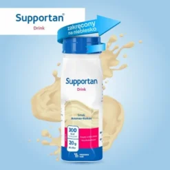 Supportan Drink, płyn o smaku ananas kokos, 4 x 200 ml