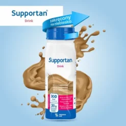 Supportan Drink, płyn o smaku cappuccino, 4 x 200 ml