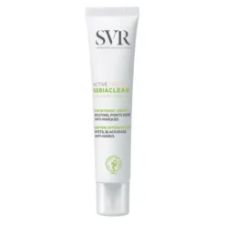 SVR Sebiaclear Active Teinte, ujednolicający krem aktywny redukujący zmiany trądzikowe, 40 ml