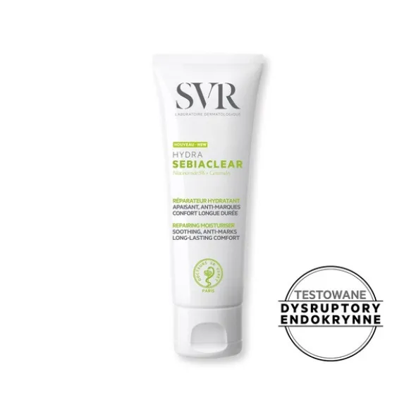 SVR Sebiaclear Hydra, regenerujący krem nawilżający, 40 ml