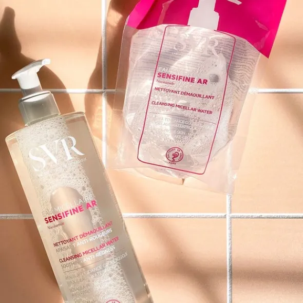 SVR Sensifine AR Eau Micellaire, woda micelarna do demakijażu, kojąca,100 ml