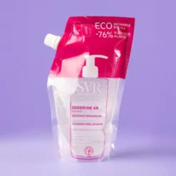 SVR Sensifine AR Eau Micellaire, kojąca woda micelarna do twarzy, oczu i ust, uzupełnienie, 400 ml
