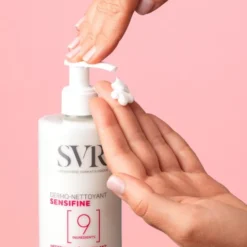 SVR Sensifine Dermo-Nettoyant, kojący żel do demakijażu oczu, ust i twarzy, 400 ml
