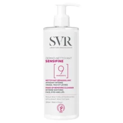 SVR Sensifine Dermo-Nettoyant, kojący żel do demakijażu oczu, ust i twarzy, 400 ml