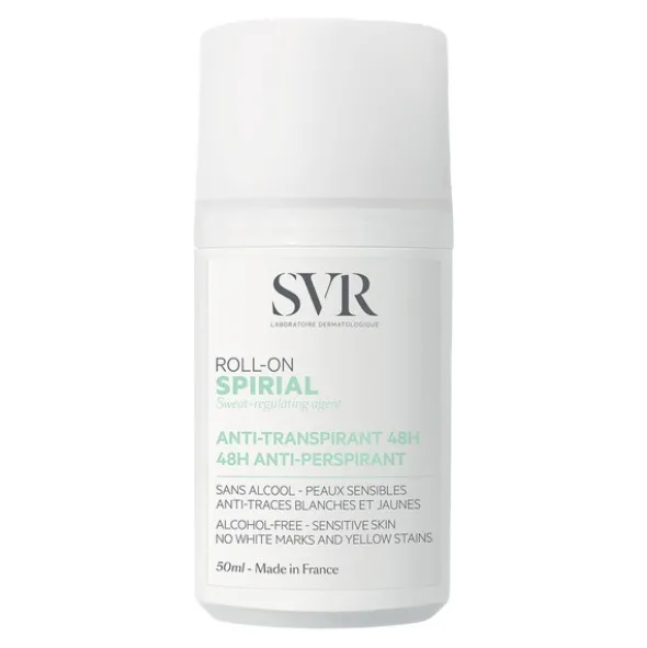 SVR Spirial, antyperspirant roll-on 48h, 50 ml