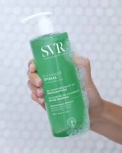 SVR Spirial Deo-douche, dezodorujący żel do mycia ciała i włosów, 400 ml