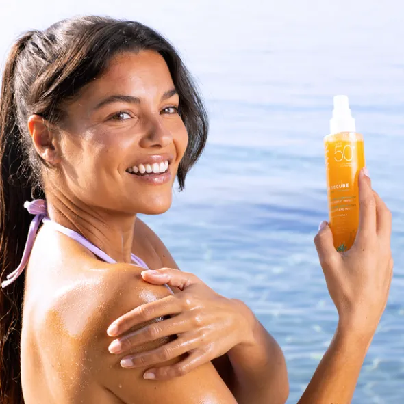 SVR Sun Secure Eau Solaire, ochronny spray przeciwsłoneczny SPF 50+, 200 ml