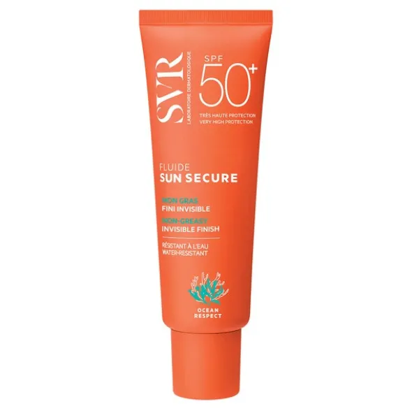 SVR Sun Secure Fluide, lekki krem ochronny SPF 50+, 50 ml