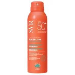 SVR Sun Secure Lait Crepitant, nawilżająca mleczna pianka ochronna, SPF50+, 200ml