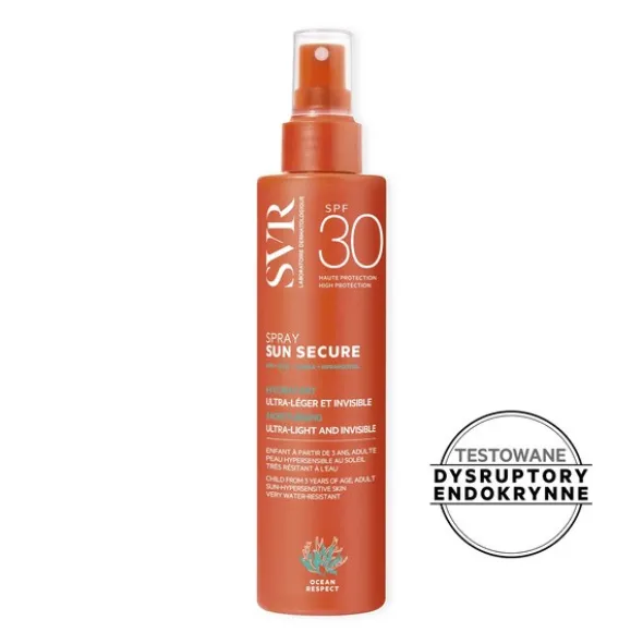 SVR Sun Secure, mleczna mgiełka ochronna SPF 30, spray, 200 ml