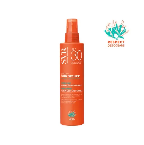 SVR Sun Secure, mleczna mgiełka ochronna SPF 30, spray, 200 ml