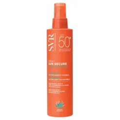 SVR Sun Secure Spray, nawilżające mleczko w sprayu SPF50+, 200 ml