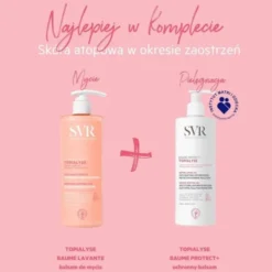 SVR Topialyse Baume Protect+, balsam do skóry atopowej i skłonnej do alergii, 400 ml
