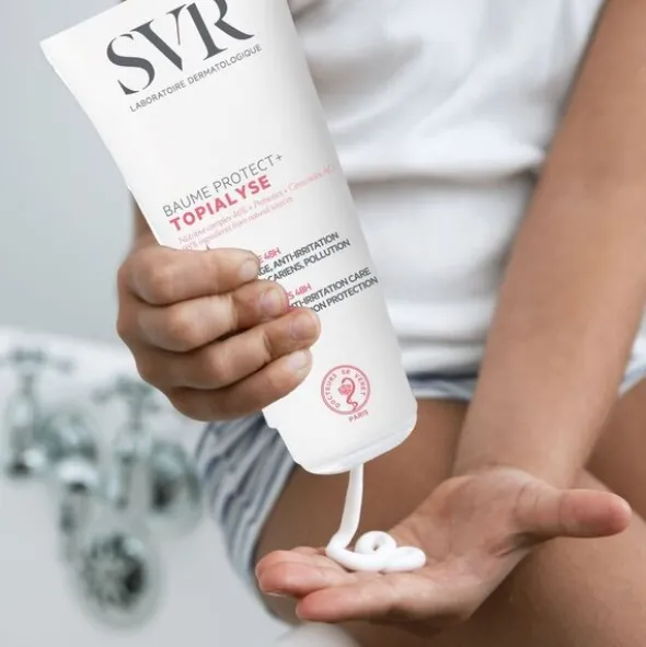 SVR Topialyse Baume Protect+, balsam do skóry atopowej i skłonnej do alergii, 200 ml