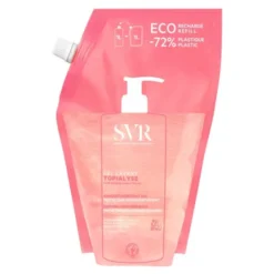 SVR Topialyse Gel Lavant, żel do mycia skóry suchej i wrażliwej, uzupełnienie, 1 l