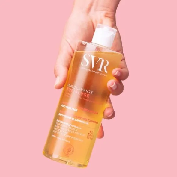 SVR Topialyse Huile Lavante, olejek micelarny do mycia i kąpieli, 400ml
