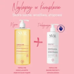 SVR Topialyse Huile Lavante, olejek micelarny do mycia i kąpieli, 1 l