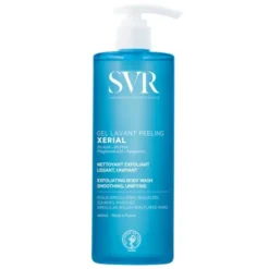SVR Xerial Gel Lavant Peeling, żel do mycia ciała, złuszczający, 400 ml