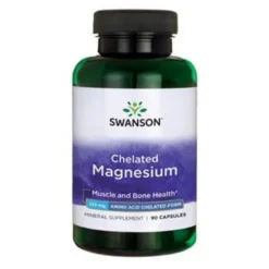 Swanson Albion Chelated Magnesium, kapsułki, 90 szt.