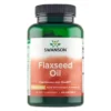 Swanson Flaxseed Oil, 1000 mg, kapsułki żelowe, 100 szt.