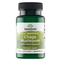 Swanson Full Spectrum Chaga Mushroom, kapsułki, 60 szt.