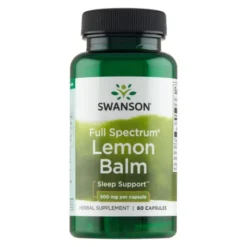 Swanson Full Spectrum Lemon Balm, kapsułki, 60 szt.