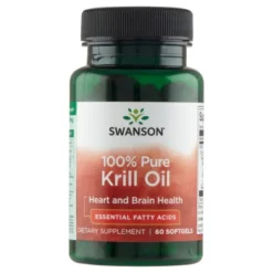 Swanson Krill Oil (Olej z kryla antarktycznego), kapsułki, 60 szt.