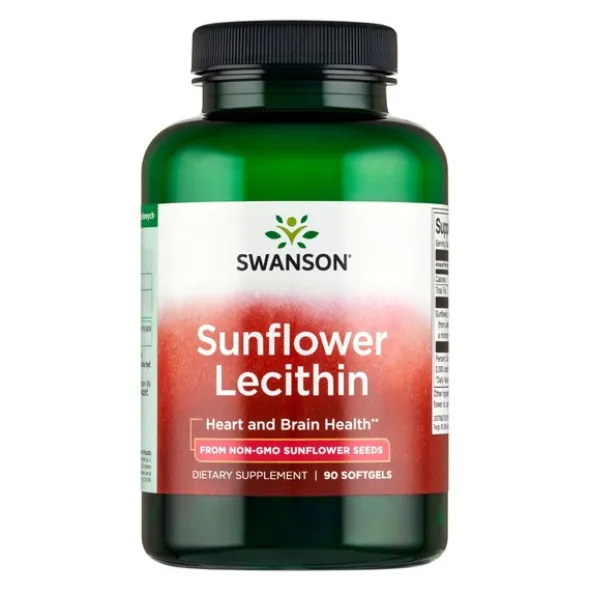 Swanson Lecytyna słonecznikowa, kapsułki, 90 szt.