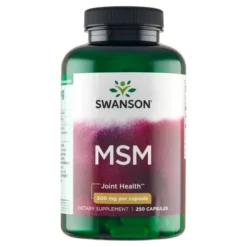 Swanson MSM, 500 mg, kapsułki, 250 szt.