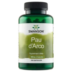 Swanson Pau d'Arco, 500 mg, kapsułki, 100 szt.