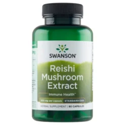 Swanson Reishi Mushroom Extract, kapsułki, 90 szt.