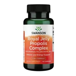 Swanson Royal Jelly Propolis Complex, kapsułki, 60 szt.