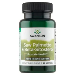 Swanson Saw palmetto & Beta-sitosterol, kapsułki, 30 szt.