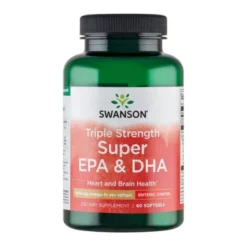 Swanson Triple Stenght Super EPA&DHA - Enteric Coated, kapsułki, 60 szt.