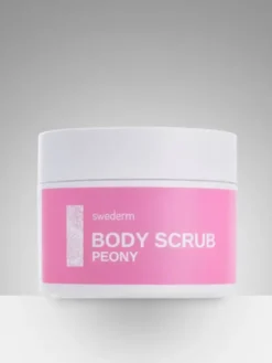 Swederm Body Scrub, cukrowy peeling do ciała, piwonia, 275 g