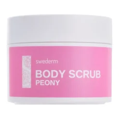 Swederm Body Scrub, cukrowy peeling do ciała, piwonia, 275 g