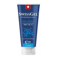 SwissGel, końska maść z kolagenem morskim forte, chłodząca, 200 ml