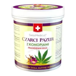 SwissMedicus, Czarci Pazur z konopiami, balsam, 250 ml