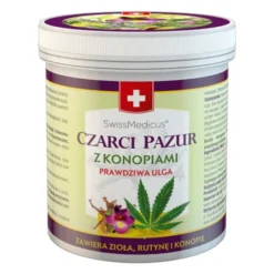 SwissMedicus, Czarci Pazur z konopiami, balsam, 500 ml