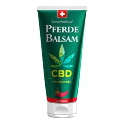 SwissMedicus, rozgrzewająca maść końska z CBD, 200 ml