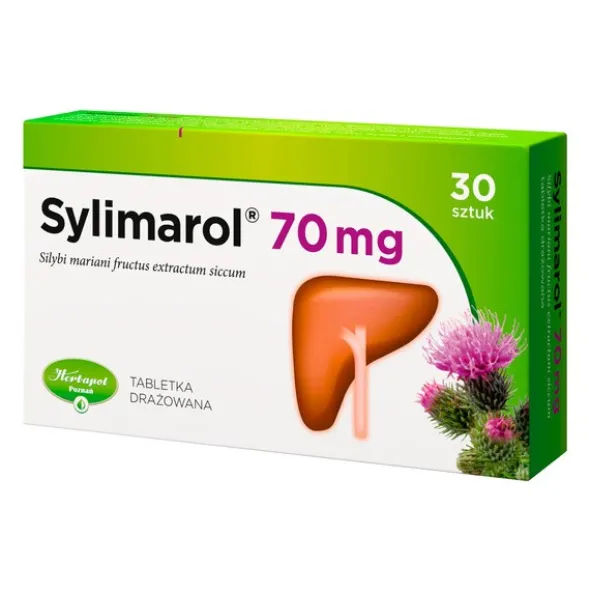 Sylimarol 70 mg, drażetki, 30 szt.