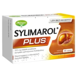 Sylimarol Plus, 100 mg, tabletki powlekane, 45 szt.