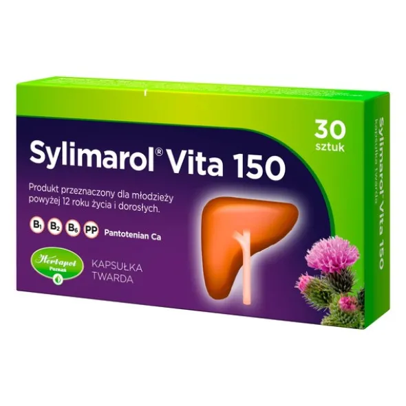 Sylimarol Vita 150, kapsułki, 30 szt.