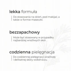 Sylveco, łagodzący krem pod oczy, 30 ml