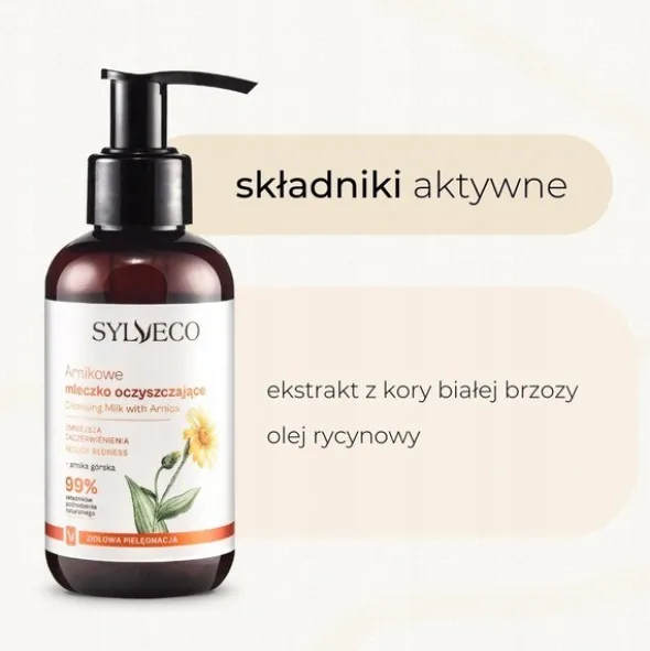 Sylveco, arnikowe mleczko oczyszczające, 150 ml