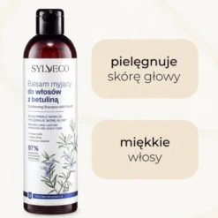 Sylveco, balsam myjący do włosów z betuliną, 300 ml