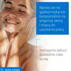 Sylveco Dermo, kremowy żel myjący do ciała, 1000 ml