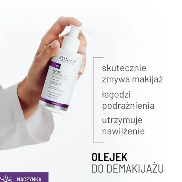 Sylveco Dermo Naczynka, olejek do demakijażu, 145 ml
