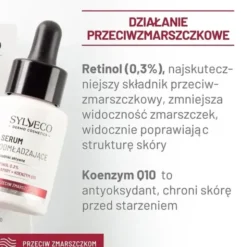Sylveco Dermo Przeciw zmarszczkom, serum odmładzające, 30 ml